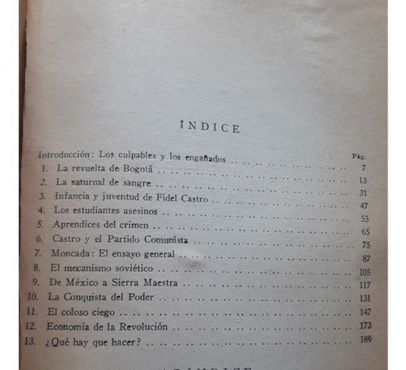 La Estrella Roja Sobre Cuba - Nathaniel Weyl - Freeland 1961 1
