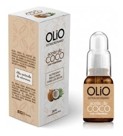 Aceite De Coco Con Vitaminas Olio 35ml 0