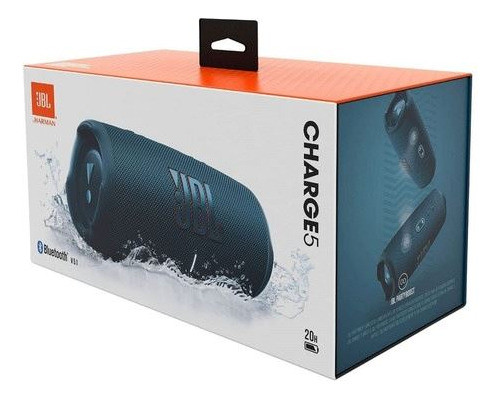 Parlante Portatil Jbl Charge 5 Bluetooth Azul Tranza 0