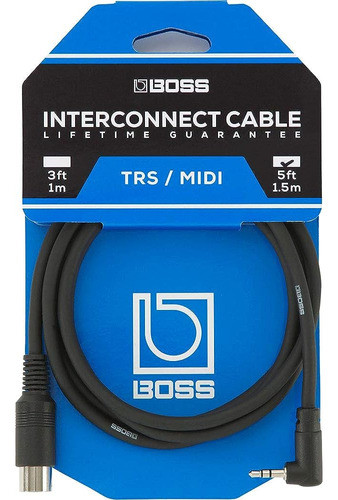 Roland Boss Bmidi-5-35 3.5 Mm Stereo Jack/midi, Angulado 3.5 1