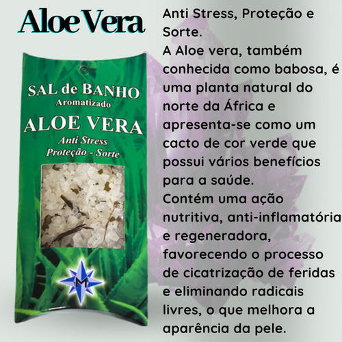 Sal De Banho Aromatizado Aloe Vera 1