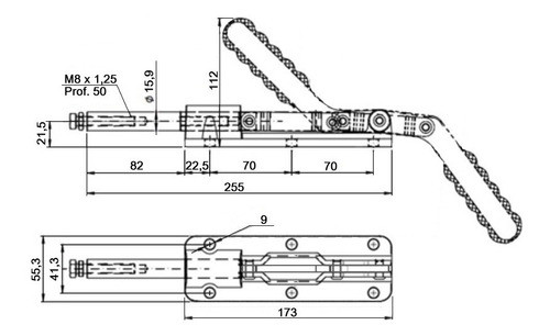 Sujetador Rapido Frontal Af-sr37s Pinza 1