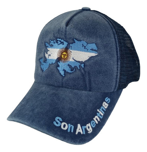 Gorra Malvinas Argentinas Trucker Vintage Bordada 0