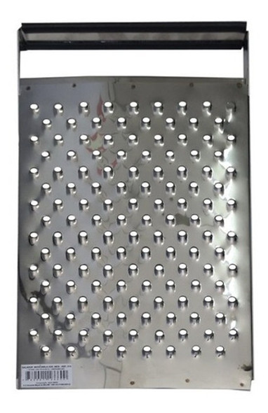 Ralador Mussarela Legumes  Inox Grande 35x18 Original 1