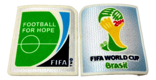 Parche Mundial 2014 Brasil Felpa Originales P/ Camisetas 0