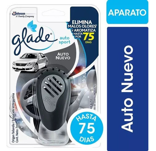 Glade Auto Sport Auto Nuevo Aparato + Repuesto 0