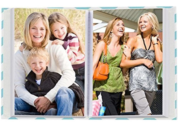 Pionero Álbumes De Fotos Chev100 Chevron Tela Marco Álbum De 0