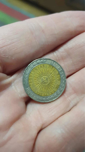 Moneda De 1 Peso Con Error De Acuñacion. Provingias 0