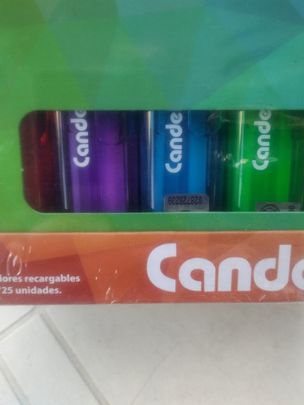 Encendedor Transparente X 25 Unidades Varias Marcas 0