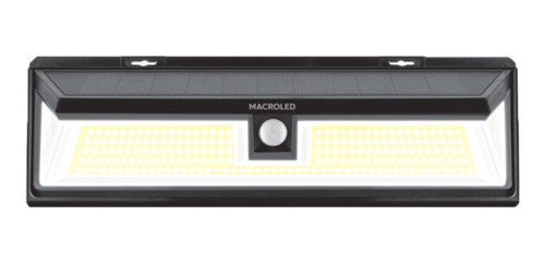 Artefacto Solar De Pared 10w Cálido C/ Sensor De Movimiento 0