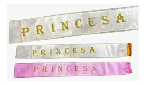 Banda De Princesa Cotillon - Color Rosa 0