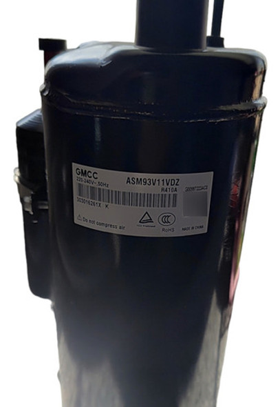 Compresor Rotativo 2250 Frigorias Gmcc Asm93v11vdz R410 1