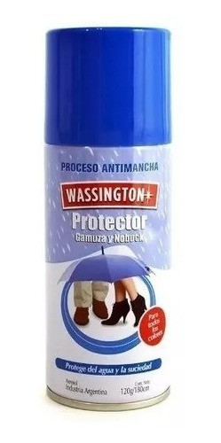 Protector Wassington Gamuza Y Nobuck 180 Cc - Kit X 6 Unidad 0