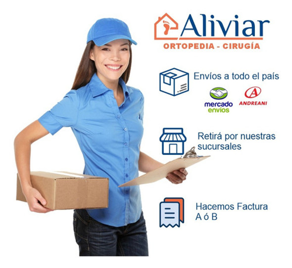 Andador Ortopédico Aluminio Liviano Plegable Regulable 1