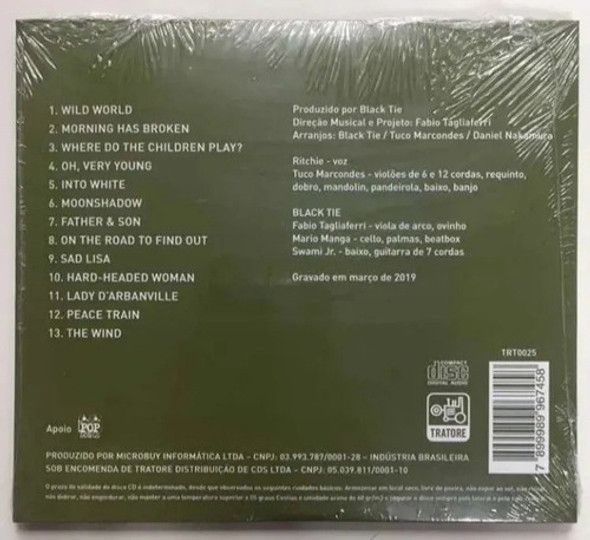 Cd - Ritchie & Black Tie - { Wild World } The Songs Of Cat.. 1 Cd - Ritchie & Black Tie - { Wild World } The Songs Of Cat.. 1
