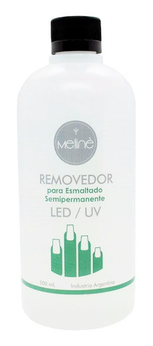 Meline Removedor Para Esmalte Uñas Semipermanentes 500 Ml 0