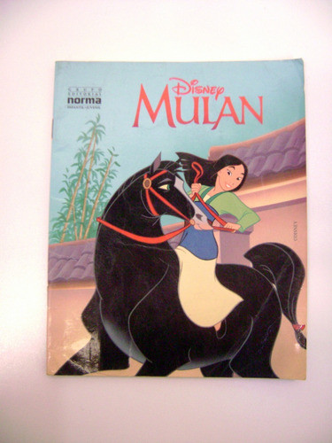 Mulan Disney Norma Coleccion Clasicos Dorados Papel Boedo 0