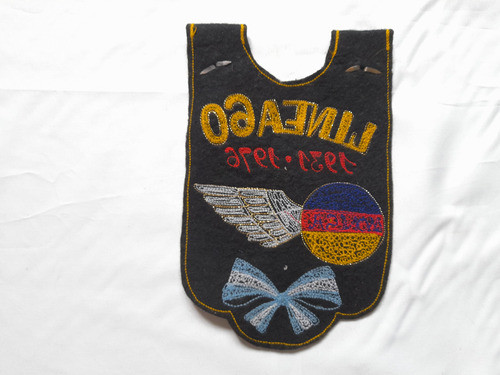 Banderin De Colectivo Linea 60, Bordado, 1976, Monsa 1
