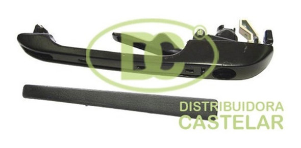 Juego De 2 Cerraduras + 2 Manijas Vw Gol Gacel Senda 91 A 94 1