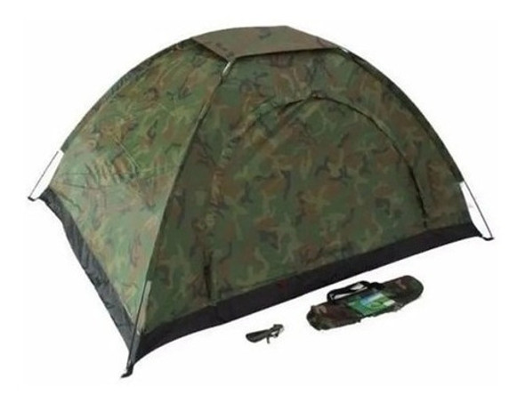 Barracas De Acampamento Camping Camuflada Militar 7 Lugares 1