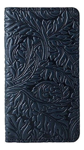 Diseno De Oberon Hoja De Acanto En Relieve Cubierta De Piel 1
