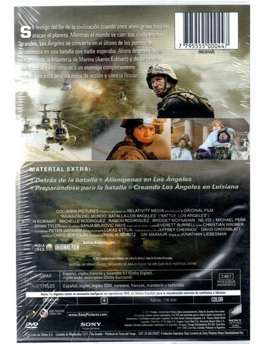 Invasión Del Mundo: Batalla - Los Angeles - Orig Cerr Mcbmi 1