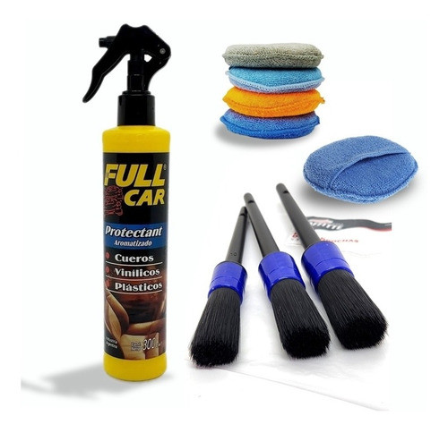 Dressing Interior, Pad Micro Fibra, Brochas X3 Full Car 0