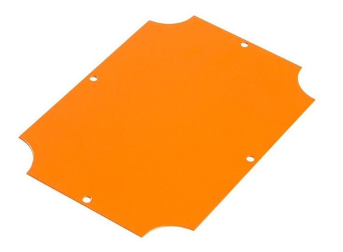 Placa De Montagem Para Caixa De Passagem 154x110 Laranja 1