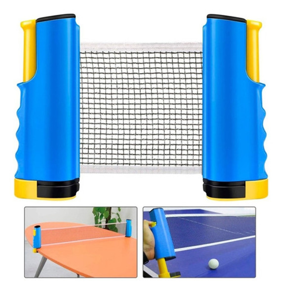 Red Extensible De Ping Pong + 3 Pelotas 1 Red Extensible De Ping Pong + 3 Pelotas 1