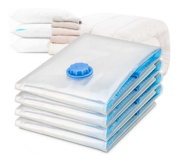 Bolsa De Vacío Para Guardar Ropa Reducir Espacios 80x120 Cm 0