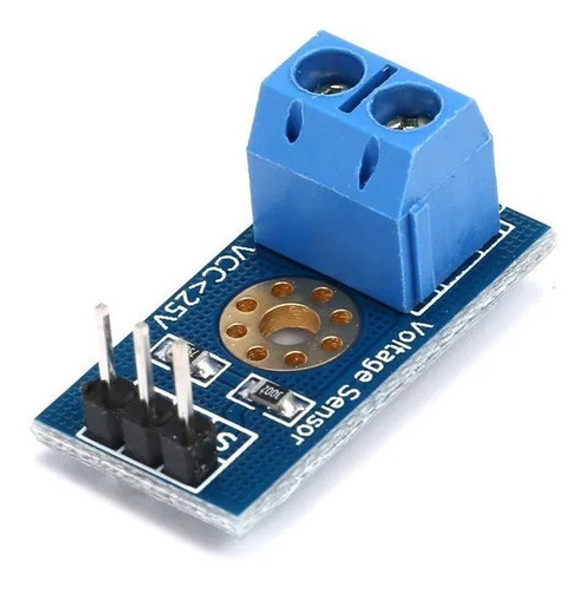 Kit 10un Módulo Sensor De Tensão Voltagem 25v Para Arduino 1