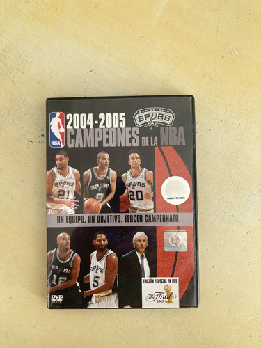 San Antonio Spurs - Campeones 2004/05 - Dvd 0