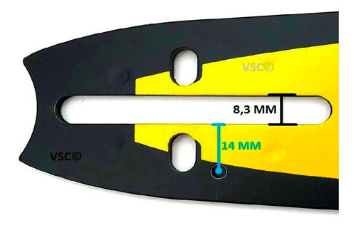 Sabre Motosserra Vonder Mgp450 Mgp546 Original + Corrente 1