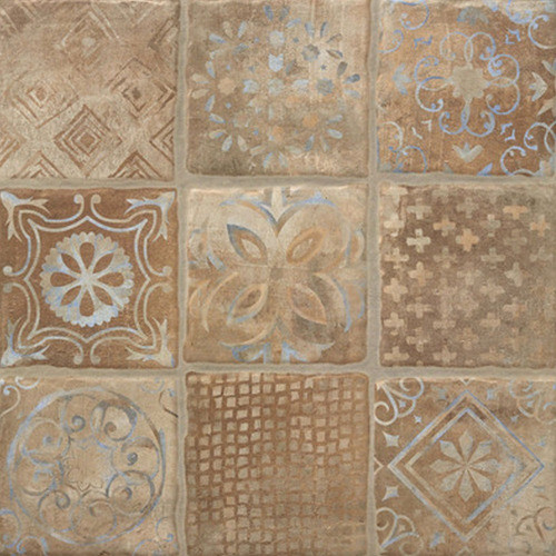 Porcelanato Inout Plus Cotto Dec. Natural Mate Rec. 60x60 1