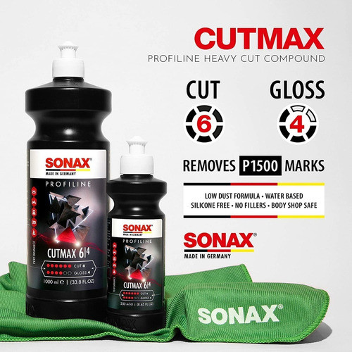 Sonax Profiline Cut Max 1000ml Pasta Pulidora De Corte Alto 1