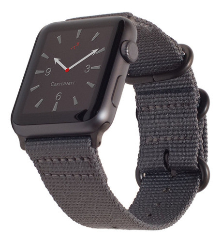 Malla Nylon Para Apple Watch (42/44mm) Carterjett [7477grgx] 0