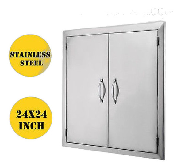 Doble Amurallada Puerta 24 X 24 Cocina Moho Resistente Ss Ma 0