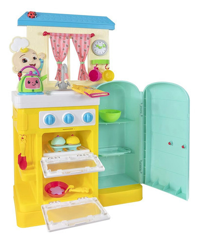 Cocomelon Deluxe Feature Roleplay, Little Kitchen - Incluye 1