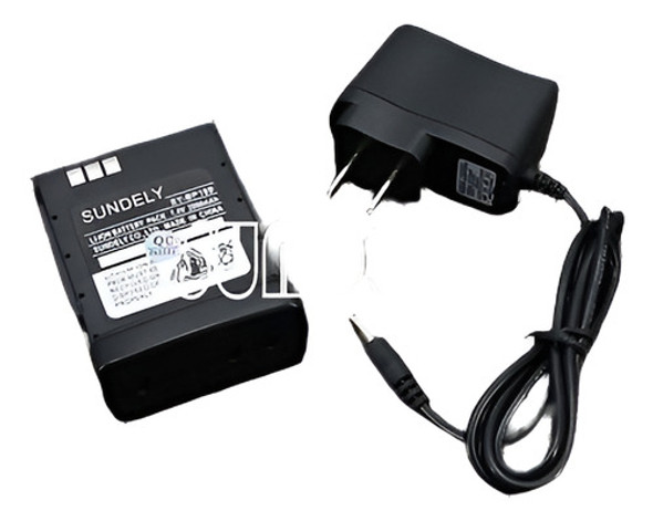 Para Icom Radio Bp173 Bp180 Del Li-ion Batería Cargador W32e 0