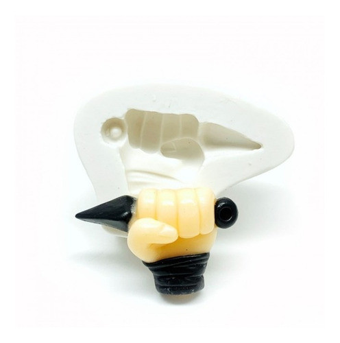 Molde De Silicone Naruto - Mão Com Faca Kunai 0