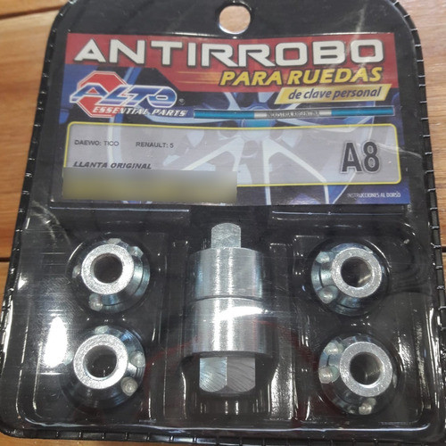 Bulon Tuerca Antirrobo Daewo Tico Todos Los Modelos 1