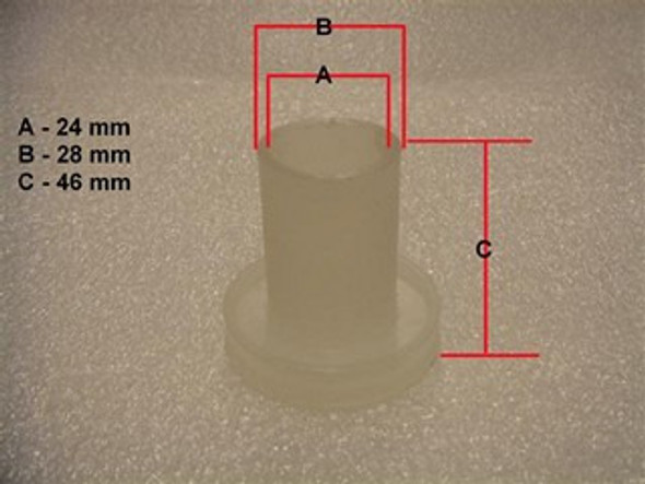 Buje De Parrilla Superior (nylon) (chico) Hyundai H100 93-95 0 Buje De Parrilla Superior (nylon) (chico) Hyundai H100 93-95 0