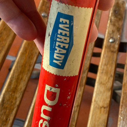 Antiguo Muy Raro Pulverizadormanual Eveready Chapa Litograf 1