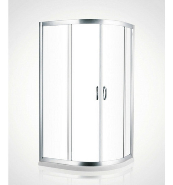 Mamparas De Baño De Vidrio Ducha Curva 800x800x1850 Depol 1