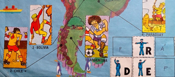 Figurita Maradona Album Deportes 1