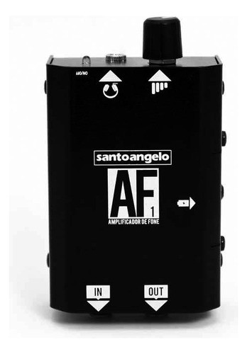 Amplificador Para Fone De Ouvido Af1 Preto - Pc0019 0