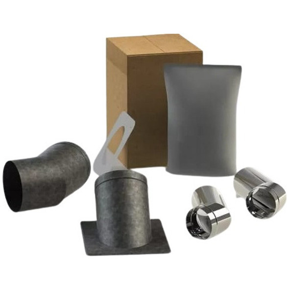 Kit De Instalacion Lateral De Calefactor Qutral - Por Pared 0