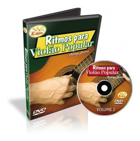 Ritmos Para Violão Popular - Vol 2 - Rodrigo Bezzera | Dvd 0