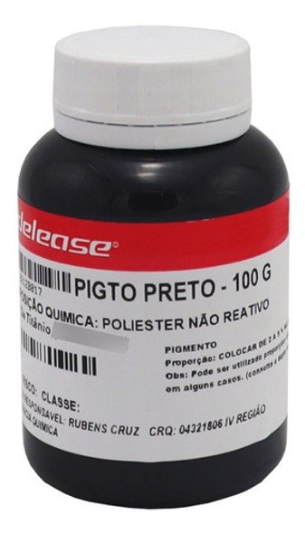 Pigmento Preto P Resinas Dê Mais Vida Às Suas Criações 100g 0