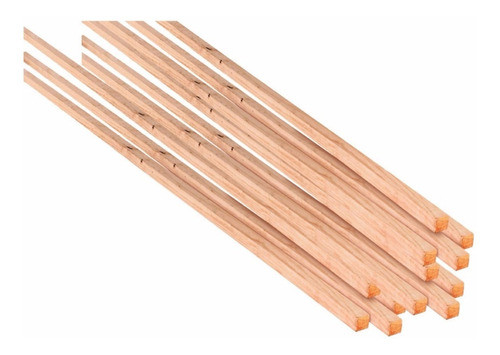 Madera Balsa Varilla 5x5mm X90cm X30 Unidades 1